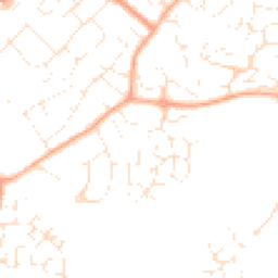 Daytime road noise heatmap for SN4 8HP