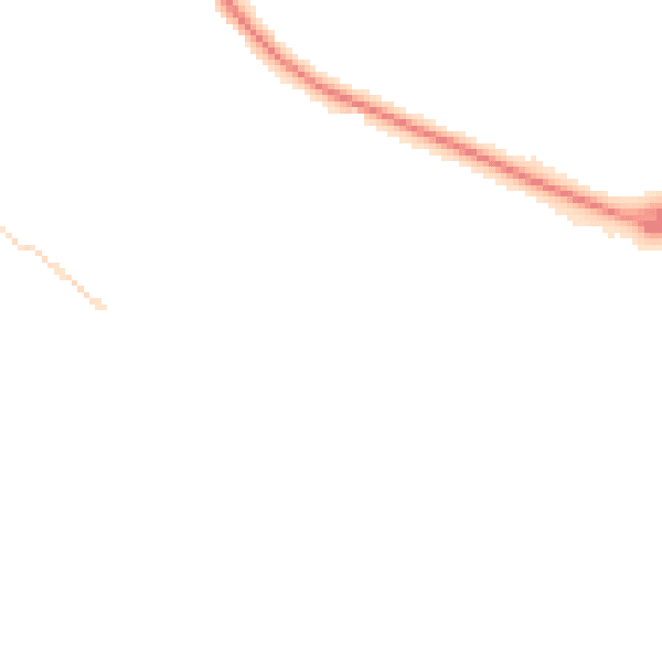 Night-time road noise heatmap for SN4 8LZ