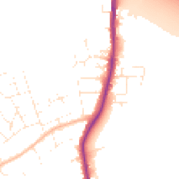 Daytime road noise heatmap for SN4 9BP