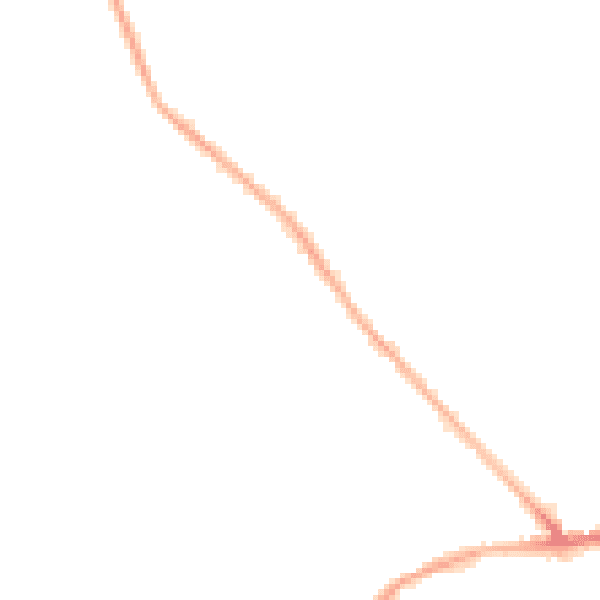 Night-time road noise heatmap for SN4 9LQ