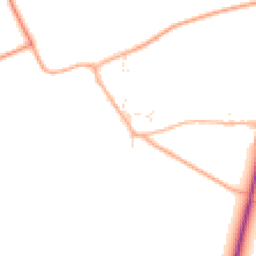Daytime road noise heatmap for SN4 9PA