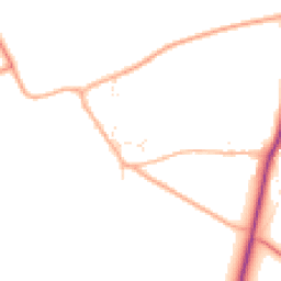 Daytime road noise heatmap for SN4 9PR