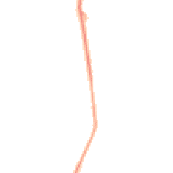 Night-time road noise heatmap for SN5 0AL