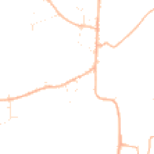 Daytime road noise heatmap for SN5 4AA