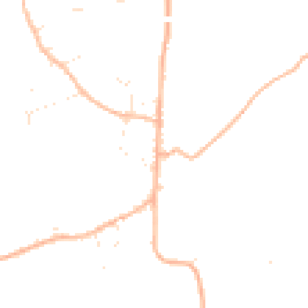 Daytime road noise heatmap for SN5 4AJ
