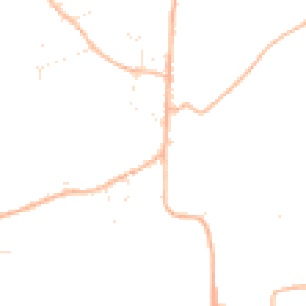 Daytime road noise heatmap for SN5 4AP
