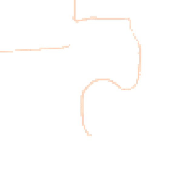 Night-time road noise heatmap for SN5 5AB