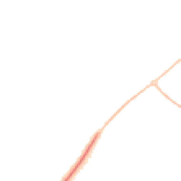 Night-time road noise heatmap for SN5 6AA