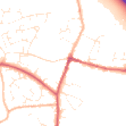Daytime road noise heatmap for SN6 6AD