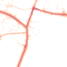 Daytime road noise heatmap for SN6 6AJ