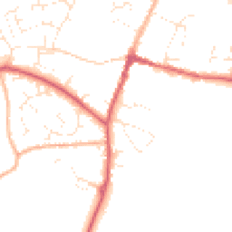 Daytime road noise heatmap for SN6 6AQ