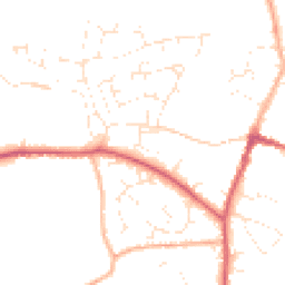 Daytime road noise heatmap for SN6 6AU