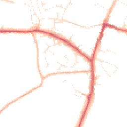 Daytime road noise heatmap for SN6 6AW