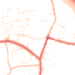 Daytime road noise heatmap for SN6 6AX