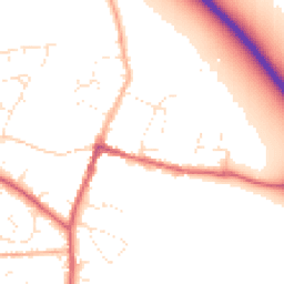 Daytime road noise heatmap for SN6 6BH