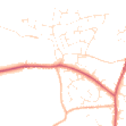 Daytime road noise heatmap for SN6 6BU