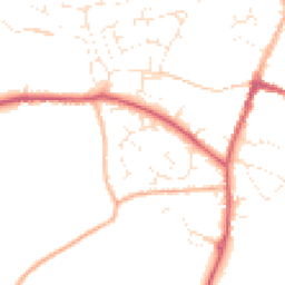 Daytime road noise heatmap for SN6 6BW