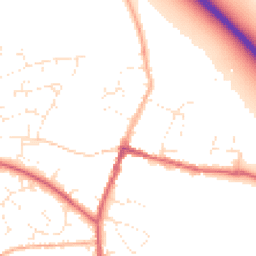 Daytime road noise heatmap for SN6 6BX