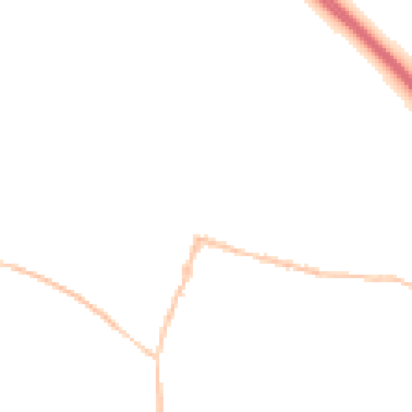 Night-time road noise heatmap for SN6 6BX