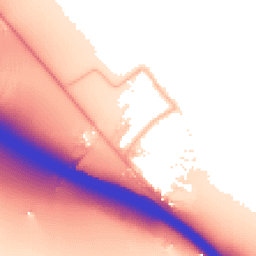 Daytime road noise heatmap for SN6 6DL