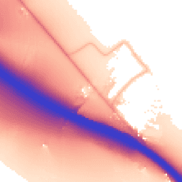 Daytime road noise heatmap for SN6 6DN