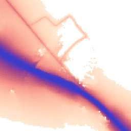Daytime road noise heatmap for SN6 6DT