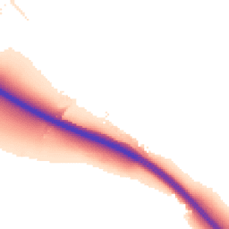 Night-time road noise heatmap for SN6 6DT