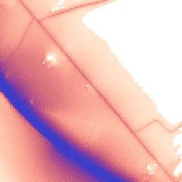 Daytime road noise heatmap for SN6 6DW