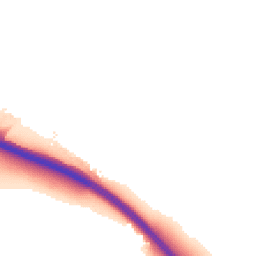 Night-time road noise heatmap for SN6 6EG