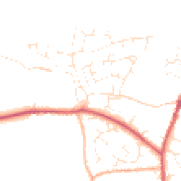 Daytime road noise heatmap for SN6 6FA