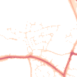 Daytime road noise heatmap for SN6 6FH