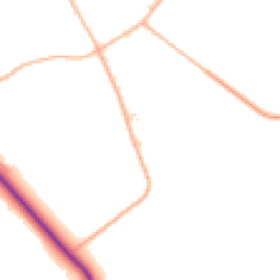 Daytime road noise heatmap for SN6 6FT