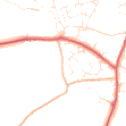 Daytime road noise heatmap for SN6 6HN