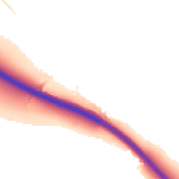 Night-time road noise heatmap for SN6 6JE