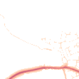 Daytime road noise heatmap for SN6 6JG