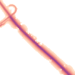 Night-time road noise heatmap for SN6 6JR