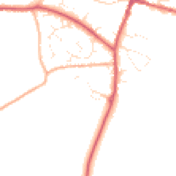 Daytime road noise heatmap for SN6 6NJ