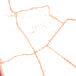 Daytime road noise heatmap for SN6 6NU