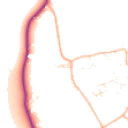 Daytime road noise heatmap for SN6 6PB