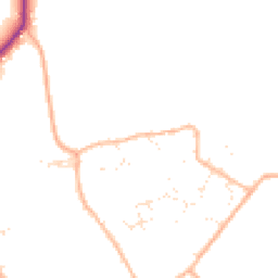 Daytime road noise heatmap for SN6 6PD