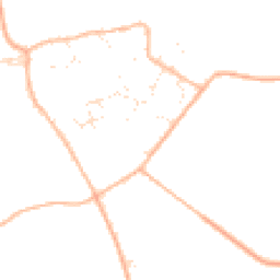 Daytime road noise heatmap for SN6 6PL