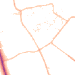 Daytime road noise heatmap for SN6 6PX