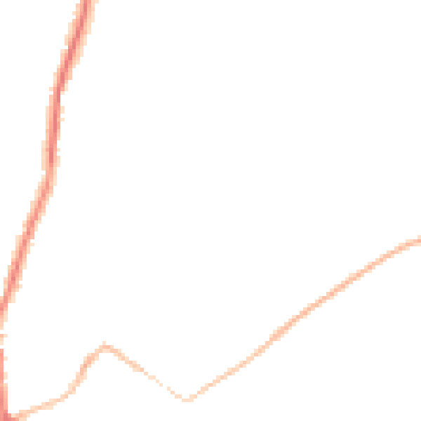Night-time road noise heatmap for SN6 7BH