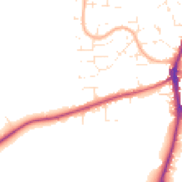 Daytime road noise heatmap for SN6 7BS