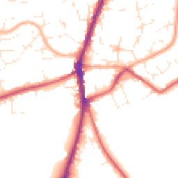 Daytime road noise heatmap for SN6 7FG