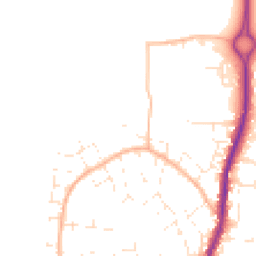 Daytime road noise heatmap for SN6 7JJ