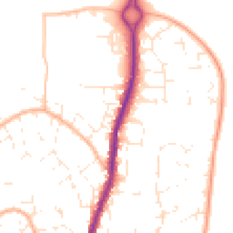 Daytime road noise heatmap for SN6 7JS