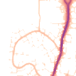 Daytime road noise heatmap for SN6 7LB