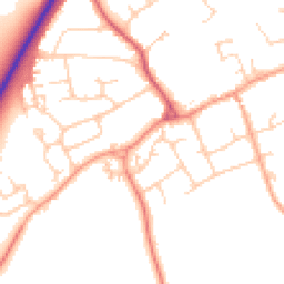 Daytime road noise heatmap for SN6 8AS