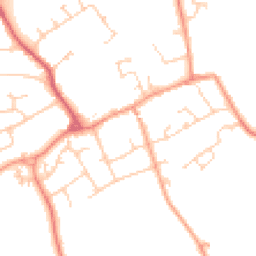 Daytime road noise heatmap for SN6 8BY